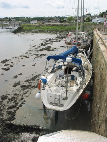 Drying boats